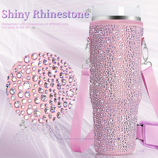 Tumbler Tote Pro Pink Bedazzled